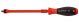 SoftFinish® slotted screw-holding screwdriver 2.5x75